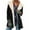 Black, variant on YYDGH Womens Fleece Winter Jackets Plush Lapel Button Slim Fuzzy Jackets Plus Size Warm Furry Blazer Faux Fur Sherpa Coat
