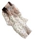 thumbnail image 4 of Conjunto de ropa de dormir de manga larga para mujer, conjunto de pijama informal holgado con puños elásticos en la parte delantera, estampado de oso azul M, 4 of 8