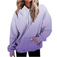 thumbnail image 3 of DDAPJ pyju Drop Shoulder Hoodies for Women Oversized Y2K Sweatshirt Teen Girls Aesthetic Hoodie Cute Hooded Preppy Top, 3 of 5