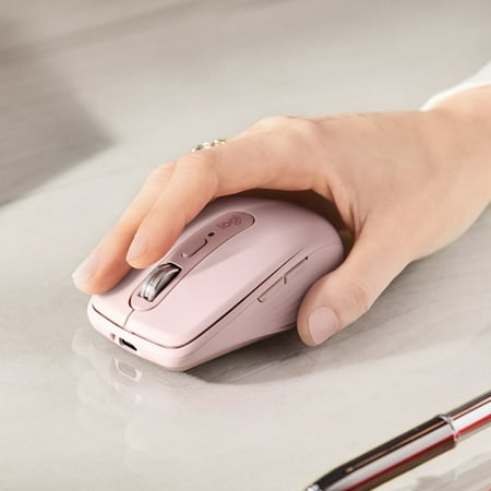 Logitech 910005986 MX Anywhere 3 Compact Performance Mouse - Rose