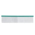 thumbnail image 2 of Teeth Pet Steel Comb 2 Different Densities Prevents Static Dog Grooming Comb With Rounded Ends For Long And Short Haired Breeds, 2 of 8