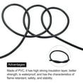 thumbnail image 4 of Unique Bargains 26AWG Electrical Wire 2 Conductors Tinned Copper 32.8Ft Low Voltage PVC Case Flexible Extension Power Cord Black, 4 of 4