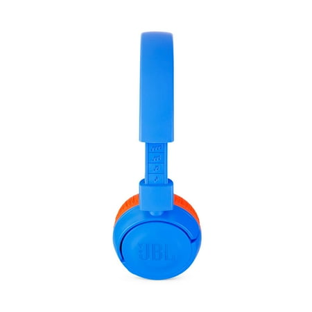 JBL - Kids On-Ear Wireless Headphones - Blue