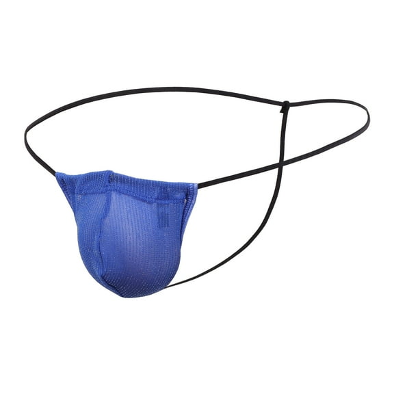 Mens Underwear Solid Panties Ultra-book Panties Breathable Thongs Golden Dots Thongs Underpants