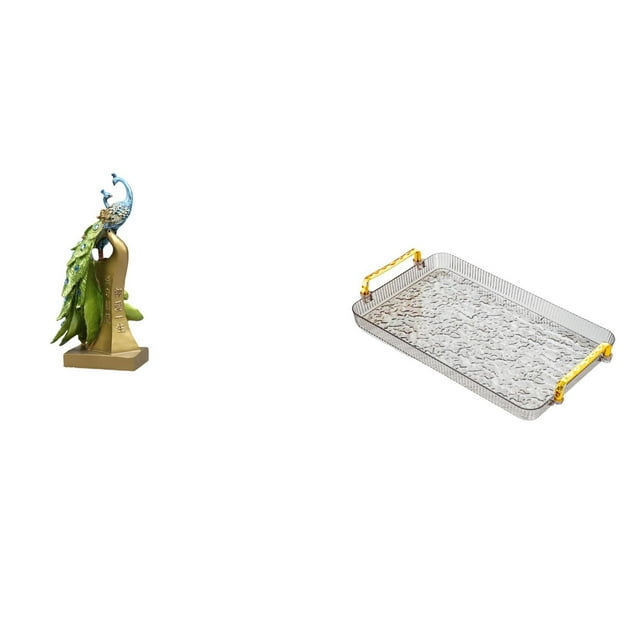 Estatua de , escultura de animal, bandeja decorativa, adorno para escritorio, entrada, mesa, centro de mesa, oficina, regalo de cumpleaños y