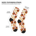thumbnail image 3 of Disketp Thanksgiving Turkey Leaves Unisex Mid-Calf Socks Lightweight Breathable Ventilation Ankle Socks, 3 of 7