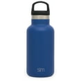 thumbnail image 2 of Simple Modern 12oz Ascent Water Bottle - Stainless Steel Hydro w/ Handle Lid - Double Wall Tumbler Flask Vacuum Insulated Navy Small Reusable Metal Leakproof Kids -Twilight, 2 of 7