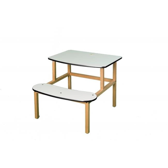Wild Zoo Furniture sd whtblkwz Student Desk WhiteBlack