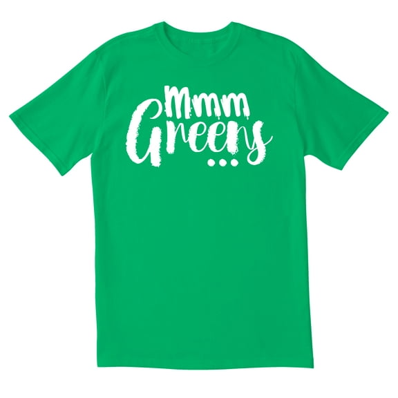 TotallyTorn Mmm Greens Novelty Sarcastic Funny Mens Graphic T Shirts