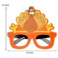 thumbnail image 4 of YAOMOBB Novel And Interesting Eyeglasses Frame Thanksgiving Glasses Frame Exquisite Eyeglasses Frame for Festivals, 4 of 7