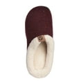 thumbnail image 2 of Roxoni Women's Knitted Fleece Lined Winter Slippers, Rubber Sole -sizes 6 to 11 -style #2111, 2 of 3