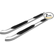 Black Horse 3in Side Steps Stainless Steel Compatible with 2014-2023 Jeep Cherokee-9JPCESS