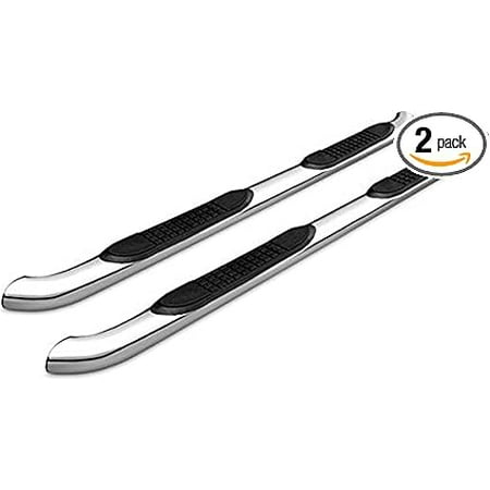 Black Horse 3in Side Steps Stainless Steel Compatible with 2014-2023 Jeep Cherokee-9JPCESS