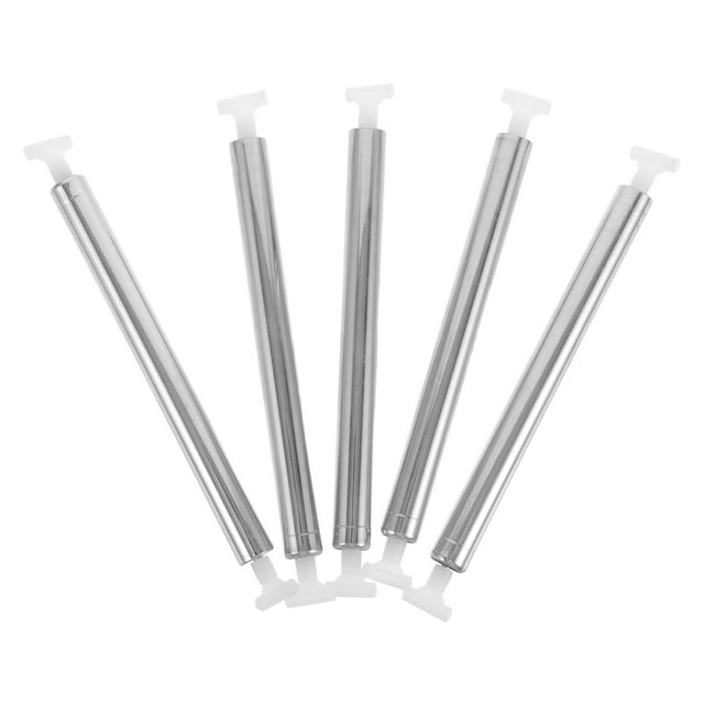 TABLETREANDS 5Ud Amortiguador Hidráulico Para De Basura Bidireccional Y Plata