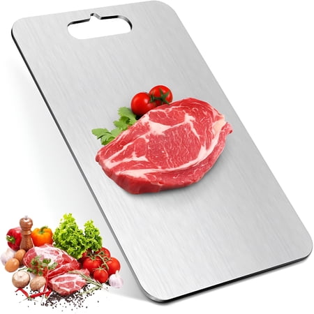 ACDANC 2026 New Titanium Cutting Boards for Kitchen,100% Pure Titanium Cutting Boards Double Sided Non Toxic Cutting Board,Hygiene Durable Dishwasher Safe 13”× 8”(M) for Vegetables,Fruits,Meat,Cheese