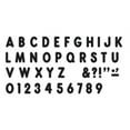 thumbnail image 1 of TREND enterprises, Inc. Black 7" Billboard Uppercase Ready Letters, 1 of 3