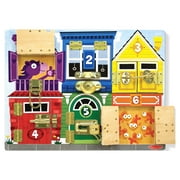 Melissa & Doug Latches Wooden Activity Board - FSC Certified Materials