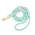 thumbnail image 1 of Cotten Dog Rope Leash, 150cm Thick Strong Rope Lead for Small Medium Large Breed Dogs (Mint Green), 1 of 4