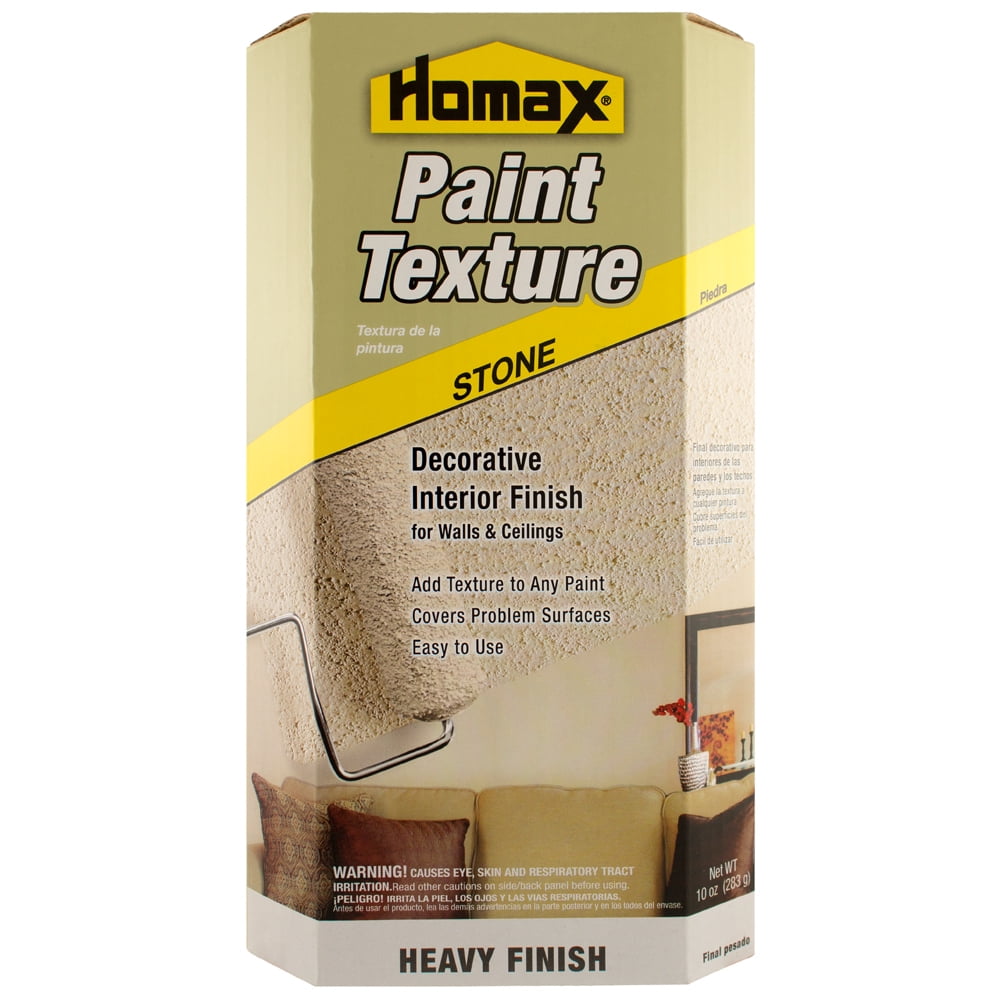 Homax RollOn Paint Texture, Stone (mixes with 1 gallon of paint
