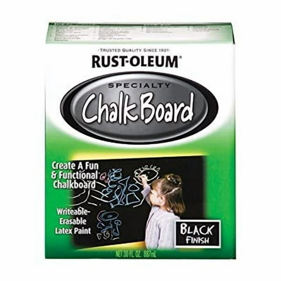 Rust-Oleum 3 oz 301450 Specialty Black Chalkboard Paint