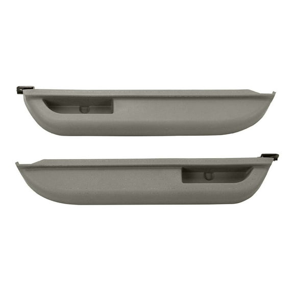 WaiRitoday 2x Front Door Armrest Compatible with Chevy Blazer C/K1500 C/K2500 1990-1994 GMC Yukon Gray