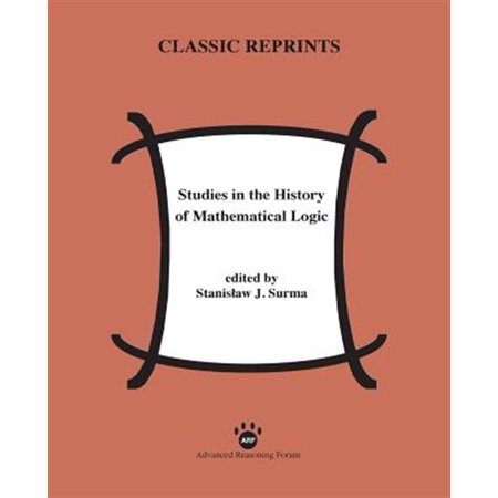 Pre-Owned Studies in the History of Mathematical Logic (Paperback)