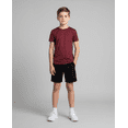 thumbnail image 5 of Real Essentials 5 Pack: Boy's Dry Fit Short Sleeve T-Shirt - Athletic Baseball Soccer Tee Tops for Kids Youth & Teens, 5 of 7
