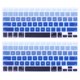 thumbnail image 1 of EeaseMX 2 fundas de teclado a prueba de polvo, duraderas y modernas, compatibles con Pro Air A1466, A1466 y A1502 (azul)., 1 of 7