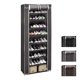 thumbnail image 2 of Zapatera Organizador Closet 9 Niveles Capacidad 27 Pares Ahorra Espacio Gris Blick, 2 of 6
