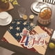 thumbnail image 1 of Independence Day Festival Series Placemats Linen Printed Table Mats Decorative Towels For Dining Room Kitchen Heat Insulation, 1 of 6