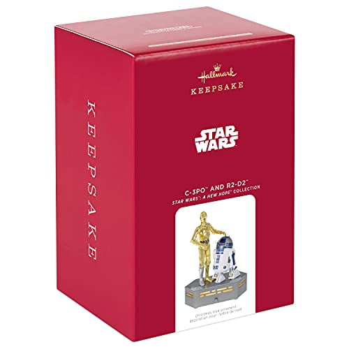 Pre-Owned Hallmark Ornament 2022 Star Wars C-3PO and R2-D2 Storyteller