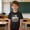 Black, variant on Boys 100th Day of School Shirt Red | 100 Days Celebration T-Shirt for Kids to Youth 3-10 Years | Soft Cotton Graphic Tee,Size 7 T