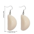 thumbnail image 2 of Hyperrealistic 3D Garlic Vegetable Food Play Earrings Dangle Jewelry Accessory, 2 of 6