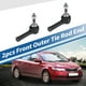 thumbnail image 2 of Kit de extremos de barra de dirección exterior frontal de 2 piezas para Ford Explorer y Ford Flex, 2 of 7