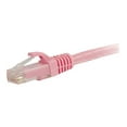 thumbnail image 1 of C2G 7ft Cat6a Snagless Unshielded (UTP) Network Patch Ethernet Cable - Pink - Patch cable - RJ-45 (M) to RJ-45 (M) - 7 ft - UTP - CAT 6a - molded, snagless, stranded - pink, 1 of 3