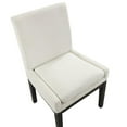 thumbnail image 4 of Steve Silver Aubrey Black Upholstered Side Chair, Set of 2, 4 of 6