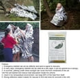 ShYlai Foil Survive First Aid Kit Lightweight Camping Warm Blankets