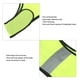 thumbnail image 5 of Chaleco reflectante de seguridad Chaleco de seguridad transpirable ajustable con gancho y bucle para correr, andar en bicicleta, caminar, deportes al aire libre, 5 of 8