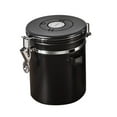 thumbnail image 2 of JMYHOAM Kitchen Gadgets Coffee Pea Storage Jar Coffee Powder Milk Powder Airtight Jar Storage Organiser Pea Storage Jar Vacuum one Way Venting Home and Kitchen on Clearance, 2 of 6