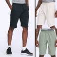 thumbnail image 1 of Men Sport Shorts Quick Dry Side Pockets Elastic Waist Short, 1 of 8