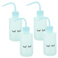 thumbnail image 4 of FELTECHELECTR 4Pcs Leak-Proof Eyelashes Bottles Sky-Blue Plastic with Narrow Mouth and Bent Tip 6.00X9.50X17.00cm, 4 of 8