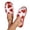 Red, variant on Womens Fuzzy Slippers, Women House Slippers, Fluffy Faux Fur Slippers Open Toe Slides Soft Warm Plush Furry Fuzzy Slip On Sandals House Shoes for Women Indoor Soft Warm Faux Fur Lining Bedroom Slides