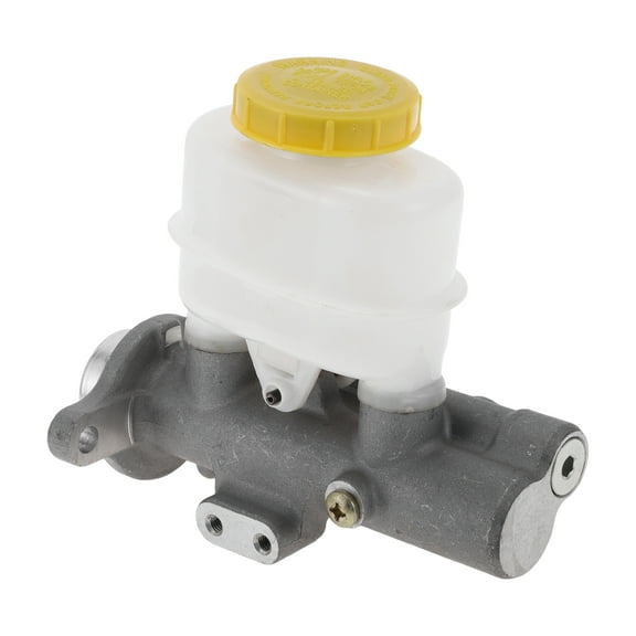 Unique Bargains Brake Master Cylinder for Nissan Frontier 2000-2002 Durable No.460107B700 Engine Compartment Hydraulic Master Cylinder Silver Tone,White 1 Pcs