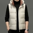 thumbnail image 4 of Chaqueta de plumón sin mangas, ropa de diseñador para hombre, chaquetas acolchadas ligeras de lujo, chaleco para hombre, abrigo de invierno con relleno de plumón de pato, 4 of 5