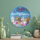 thumbnail image 5 of Peppa Pig Plato decorativo de porcelana fina (bone china), plato decorativo de cerámica para hogar, oficina, soporte de pared, platos decorativos para dormitorio - 6 pulgadas (15 cm), 5 of 6