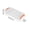 Orange, variant on Thickened Transparent Plastic Double Ear Buckle Art Storage Box, Hard Portable Sketch Tool Container for Drawing Pencils, Painting Supplies and Various DIY Craft Small Accessories Storage