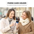 thumbnail image 3 of 2pcs Phone Back Holders PU Leather Mobile Phone Case Back Wallets, 3 of 9