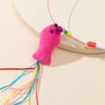 thumbnail image 3 of xiaxaixu Cat Teaser Toy, Feather Mouse Fish Anti-boring Wand Toy Interactive Toy with Bell, 3 of 5