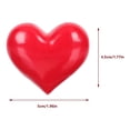 thumbnail image 2 of Moluckfu Love Heart Decorative Magnets Red 6PCS 1.97X1.77In, 2 of 8