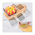 thumbnail image 4 of Stainless Steel Chip Cutter, Potato Cutter is Very Versatile with 5 Different Blade Shapes, Potato Slicer, Slicer, 4 of 7